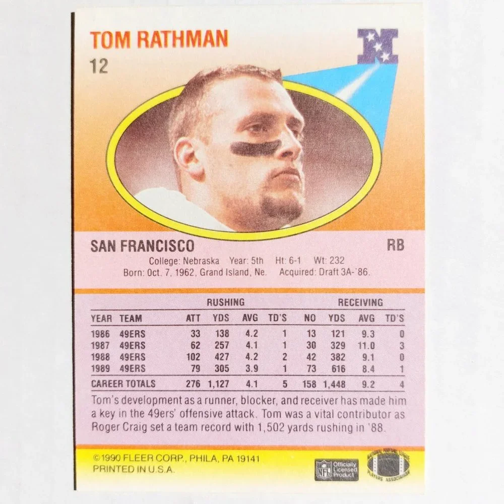 San Francisco 49ers 6 Card Lot - FTBL [28_21] - Picture 7 of 13